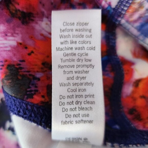 Athleta Hypersonic Sonar Ember Crop Leggings Womens Medium - Picture 7 of 8